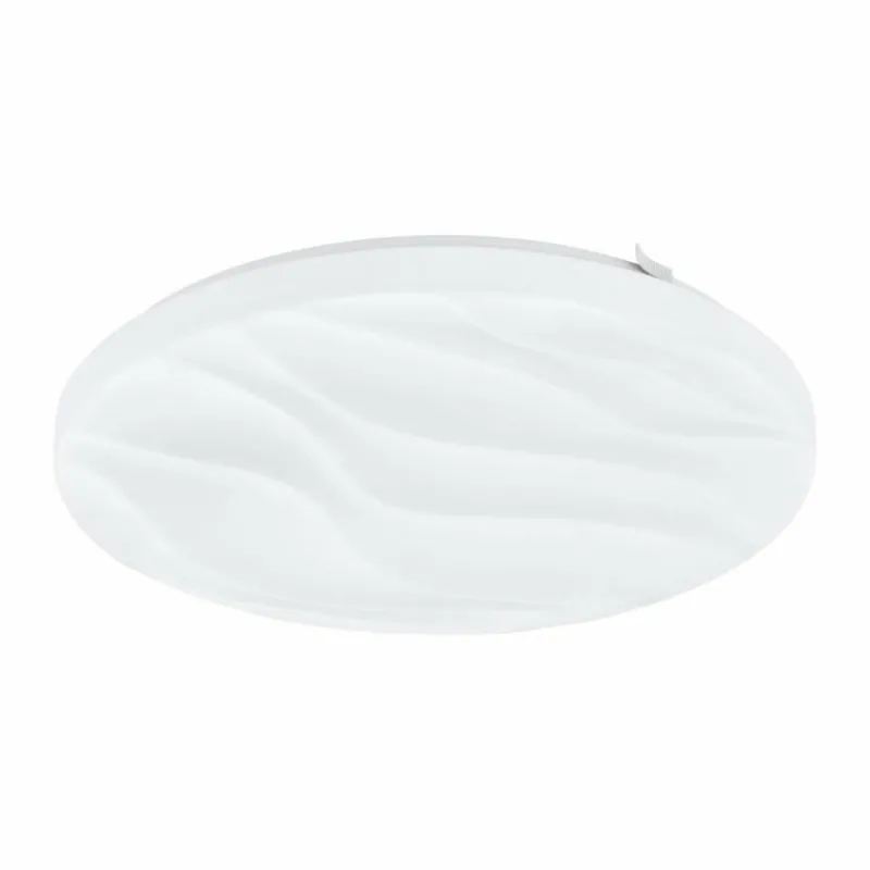 Luminaires Eglo Plafonnier Eglo BENARIBA LED Blanc, 1 lumière* Éclairage Led