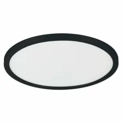 Luminaires Eglo Plafonnier Eglo CAMPASPERO LED Noir, 1 lumière, Télécommandes* Éclairage Led