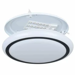 Luminaires Eglo Plafonnier Eglo CAPASSO LED Blanc, 1 lumière* Éclairage Led