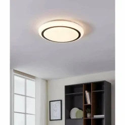Luminaires Eglo Plafonnier Eglo CAPASSO LED Blanc, 1 lumière* Éclairage Led