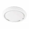 Luminaires Eglo Plafonnier Eglo CAPASSO LED Chrome, Blanc, 1 lumière* Éclairage Led