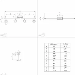 Luminaires Eglo Plafonnier Eglo CARDILLIO LED Noir, 6 lumières* Éclairage Led