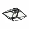 Luminaires Eglo Plafonnier EGLO CASEFABRE Noir, 1 lumière