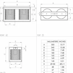 Lampes Industrielles-Luminaires Eglo Plafonnier Eglo CATTERICK Noir, 2 lumières