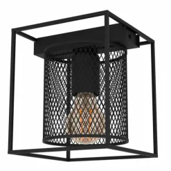 Luminaires Eglo Plafonnier Eglo CATTERICK Noir, 1 lumière* Plafonniers