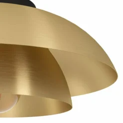 Lampes Dorées-Luminaires Eglo Plafonnier Eglo CENCIARA Noir, 1 lumière