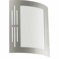 Luminaires Eglo Plafonnier Eglo CITY Acier inoxydable