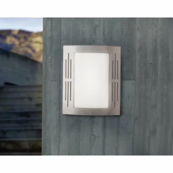 Luminaires Eglo Plafonnier Eglo CITY Acier inoxydable