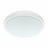 Luminaires Eglo Plafonnier Eglo COMPETA LED Blanc, 1 lumière* Éclairage Led