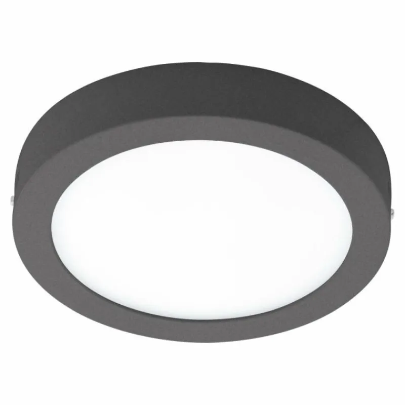 Luminaires Eglo Plafonnier EGLO connect ARGOLIS-C LED Anthracite, 1 lumière