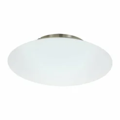 Luminaires Eglo Plafonnier Eglo CONNECT FRATTINA-C LED Nickel mat, 1 lumière, Changeur de couleurs