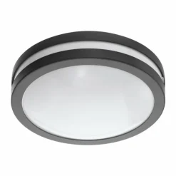 Luminaires Eglo Plafonnier Eglo Connect LOCANA LED Anthracite, 1 lumière