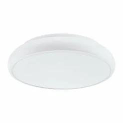 Luminaires Eglo Plafonnier EGLO connect RIODEVA-C LED Blanc, 1 lumière, Changeur de couleurs