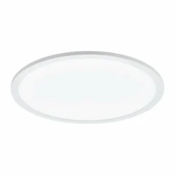 Luminaires Eglo Plafonnier Eglo CONNECT SARSINA-C LED Blanc, 1 lumière, Télécommandes, Changeur de couleurs