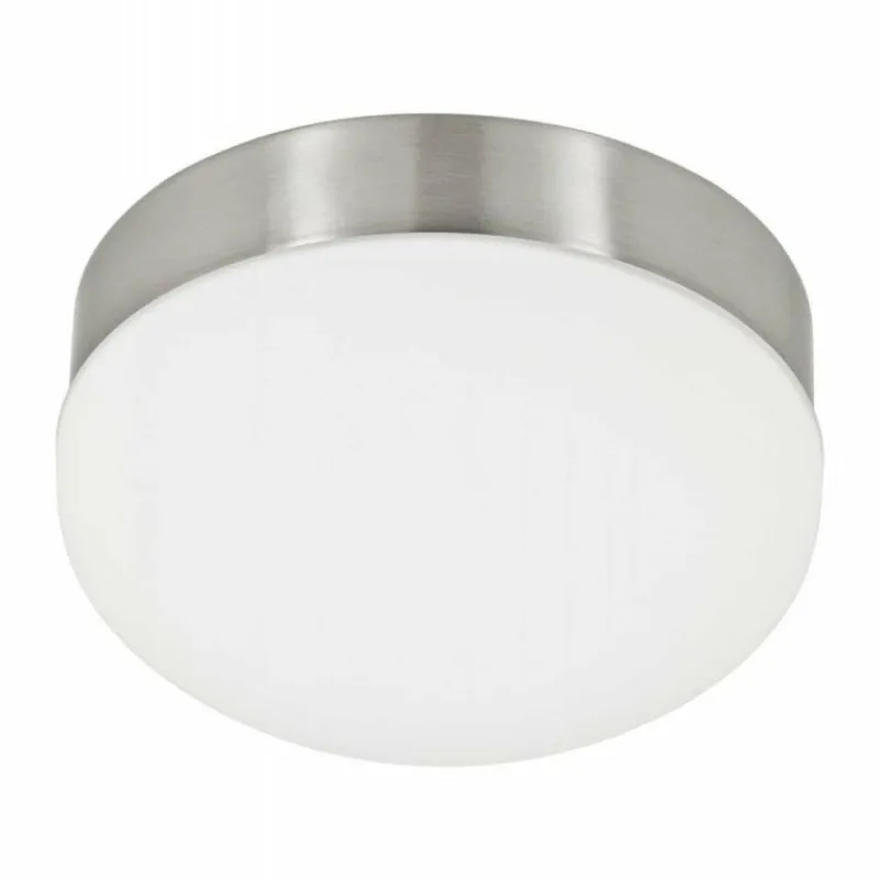 Luminaires Eglo Plafonnier Eglo CUPELLA LED Nickel mat, 1 lumière