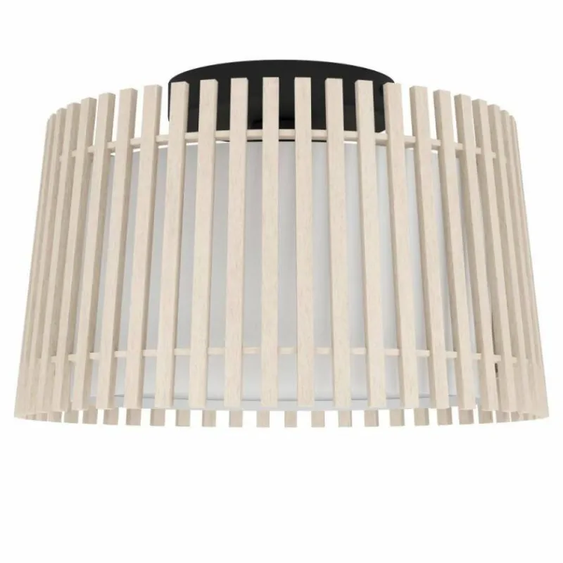 Luminaires Eglo Plafonnier Eglo FATTORIA Noir, 1 lumière* Plafonniers