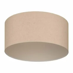 Lampes En Tissu-Luminaires Eglo Plafonnier Eglo FENIGLIA Noir, 1 lumière