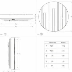 Luminaires Eglo Plafonnier Eglo FERENTINO LED Blanc, 1 lumière* Éclairage Led
