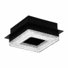 Luminaires Eglo Plafonnier Eglo FRADELO LED Noir, 1 lumière* Éclairage Led