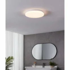 Luminaires Eglo Plafonnier Eglo FRANIA-S LED Blanc, 1 lumière* Éclairage Led