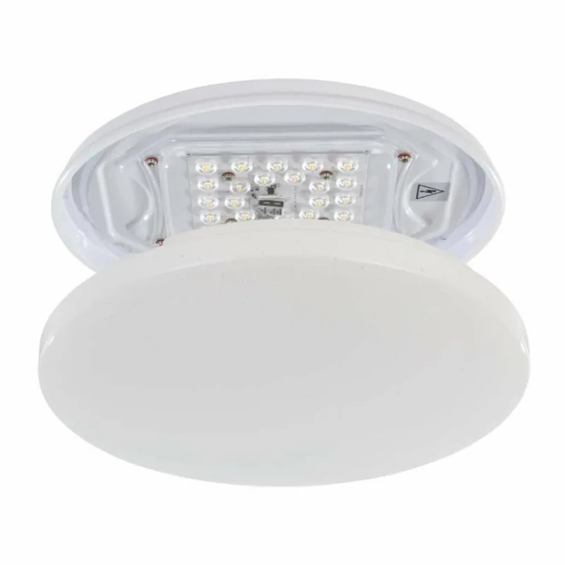 Luminaires Eglo Plafonnier Eglo FRANIA-S LED Blanc, 1 lumière* Éclairage Led