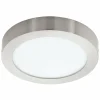 hofstein Plafonnier Eglo FUEVA LED Nickel mat, 1 lumière