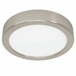 Luminaires Eglo Plafonnier Eglo FUEVA LED Nickel mat, 1 lumière* Éclairage Led