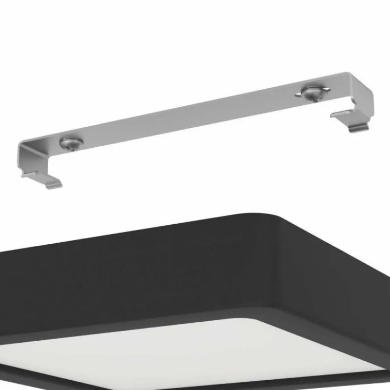 Luminaires Eglo Plafonnier Eglo FUEVA LED Noir, 1 lumière* Éclairage Led