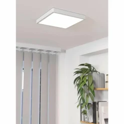 Luminaires Eglo Plafonnier Eglo FUEVA LED Blanc, 1 lumière* Éclairage Led