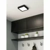 Luminaires Eglo Plafonnier Eglo FUEVA LED Noir, 1 lumière* Éclairage Led
