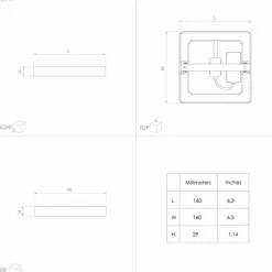 Luminaires Eglo Plafonnier Eglo FUEVA LED Noir, 1 lumière* Éclairage Led