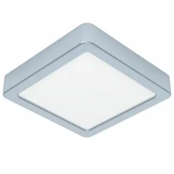 Luminaires Eglo Plafonnier Eglo FUEVA LED Chrome, 1 lumière* Éclairage Led
