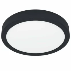 Luminaires Eglo Plafonnier Eglo FUEVA LED Noir, 1 lumière* Éclairage Led