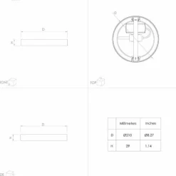 Luminaires Eglo Plafonnier Eglo FUEVA LED Blanc, 1 lumière* Éclairage Led