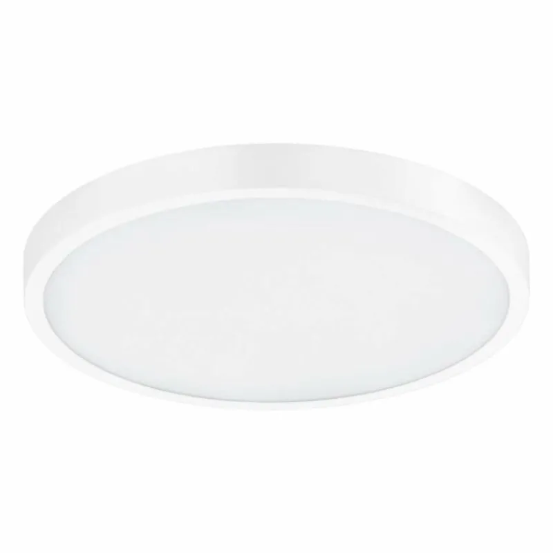 Luminaires Eglo Plafonnier EGLO FUEVA-A LED Blanc, 1 lumière, Télécommandes* Éclairage Led
