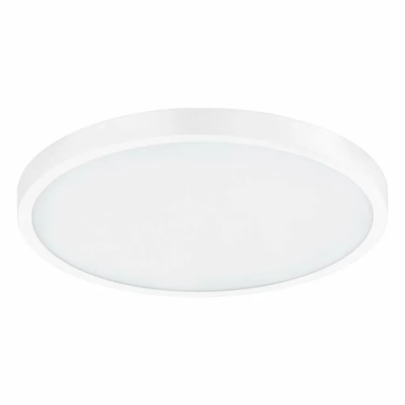 Luminaires Eglo Plafonnier EGLO FUEVA-A LED Blanc, 1 lumière, Télécommandes* Éclairage Led