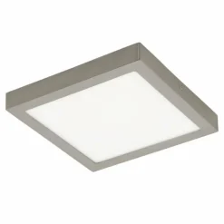 Luminaires Eglo Plafonnier Eglo FUEVA-C LED Nickel mat, 1 lumière