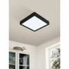 Luminaires Eglo Plafonnier Eglo FUEVA-Z LED Noir, 1 lumière* Éclairage Led