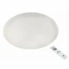 Luminaires Eglo Plafonnier Eglo GIRON LED Blanc, 1 lumière, Télécommandes* Éclairage Led