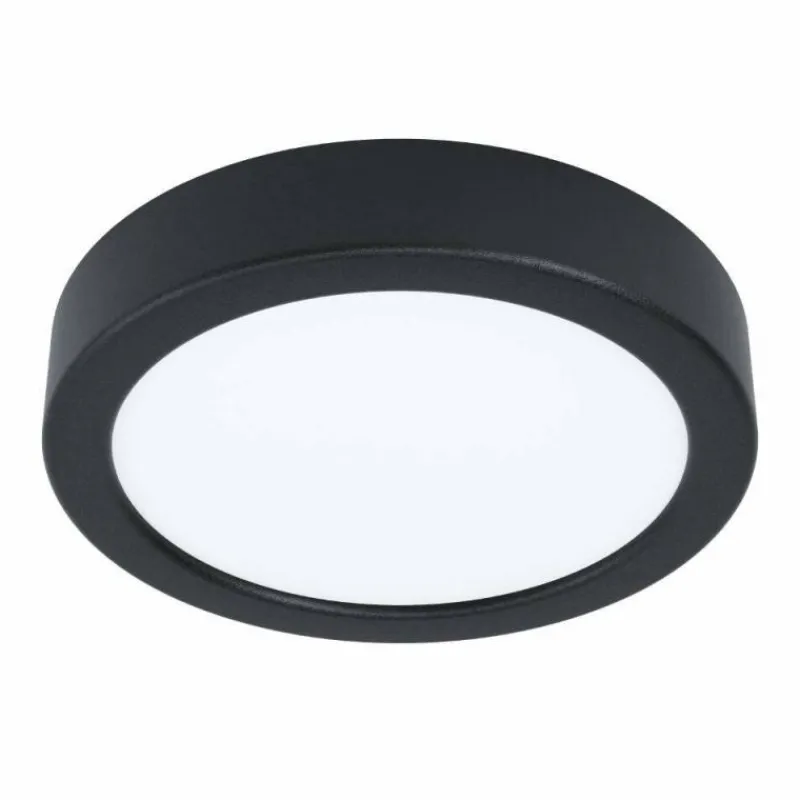 Luminaires Eglo Plafonnier Eglo IDUN LED Noir, 1 lumière* Éclairage Led