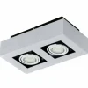 Luminaires Eglo Plafonnier Eglo LOKE 1 Aluminium* Plafonniers