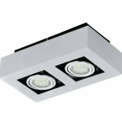 Luminaires Eglo Plafonnier Eglo LOKE 1 Aluminium* Plafonniers