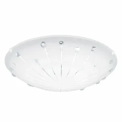 Luminaires Eglo Plafonnier Eglo MARGITTA 1 LED Blanc, 1 lumière