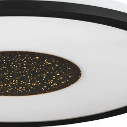 Luminaires Eglo Plafonnier Eglo MARMORATA LED Noir, Blanc, 2 lumières* Éclairage Led