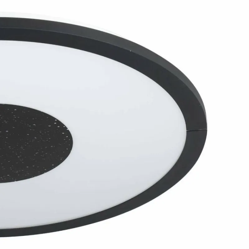 Luminaires Eglo Plafonnier Eglo MARMORATA LED Noir, Blanc, 2 lumières* Éclairage Led