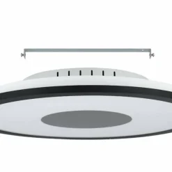 Luminaires Eglo Plafonnier Eglo MARMORATA LED Noir, Blanc, 2 lumières* Éclairage Led