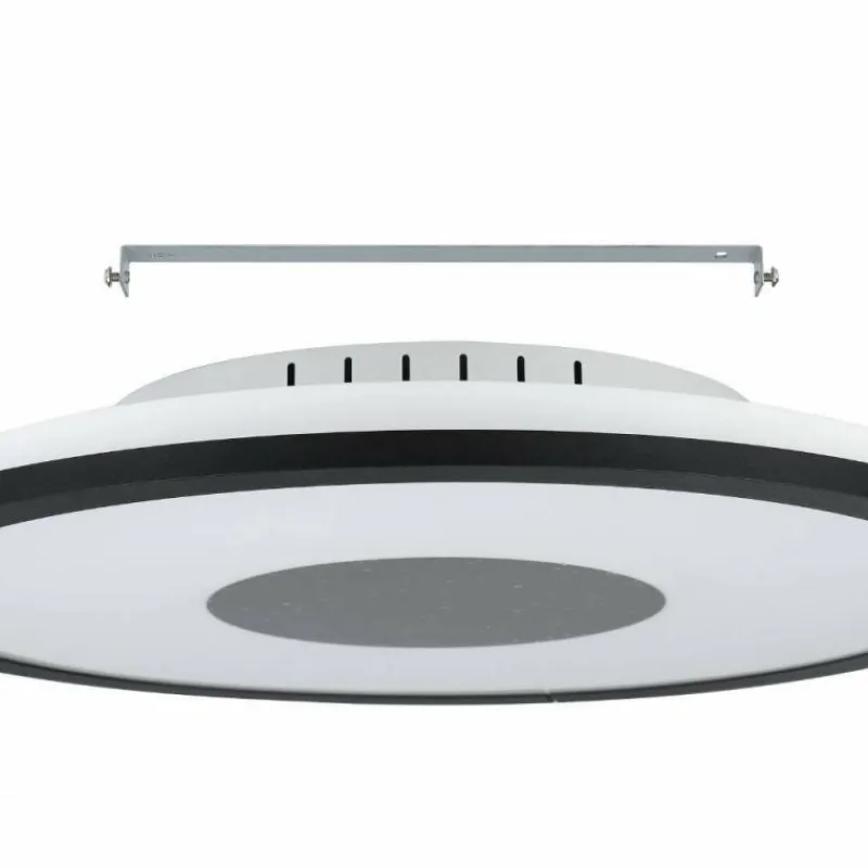 Luminaires Eglo Plafonnier Eglo MARMORATA LED Noir, Blanc, 2 lumières* Éclairage Led