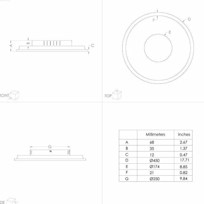 Luminaires Eglo Plafonnier Eglo MARMORATA LED Noir, Blanc, 2 lumières* Éclairage Led