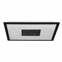 Luminaires Eglo Plafonnier Eglo MARMORATA LED Noir, Blanc, 2 lumières* Éclairage Led