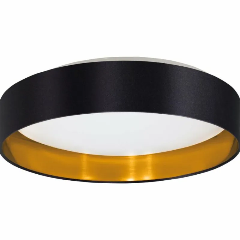 Lampes En Tissu-Luminaires Eglo Plafonnier Eglo MASERLO LED Blanc, 1 lumière